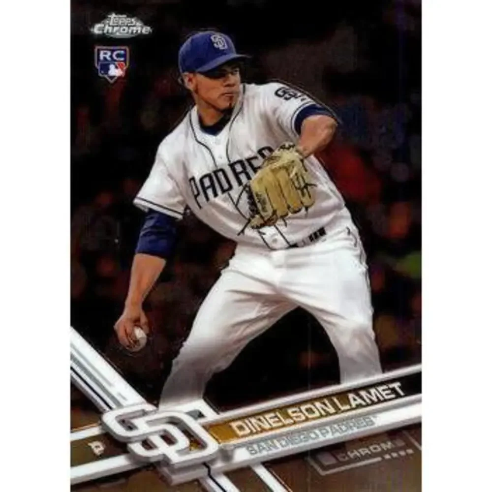 2017 Topps Chrome Update Dinelson Lamet RC HMT37 San Diego Padres